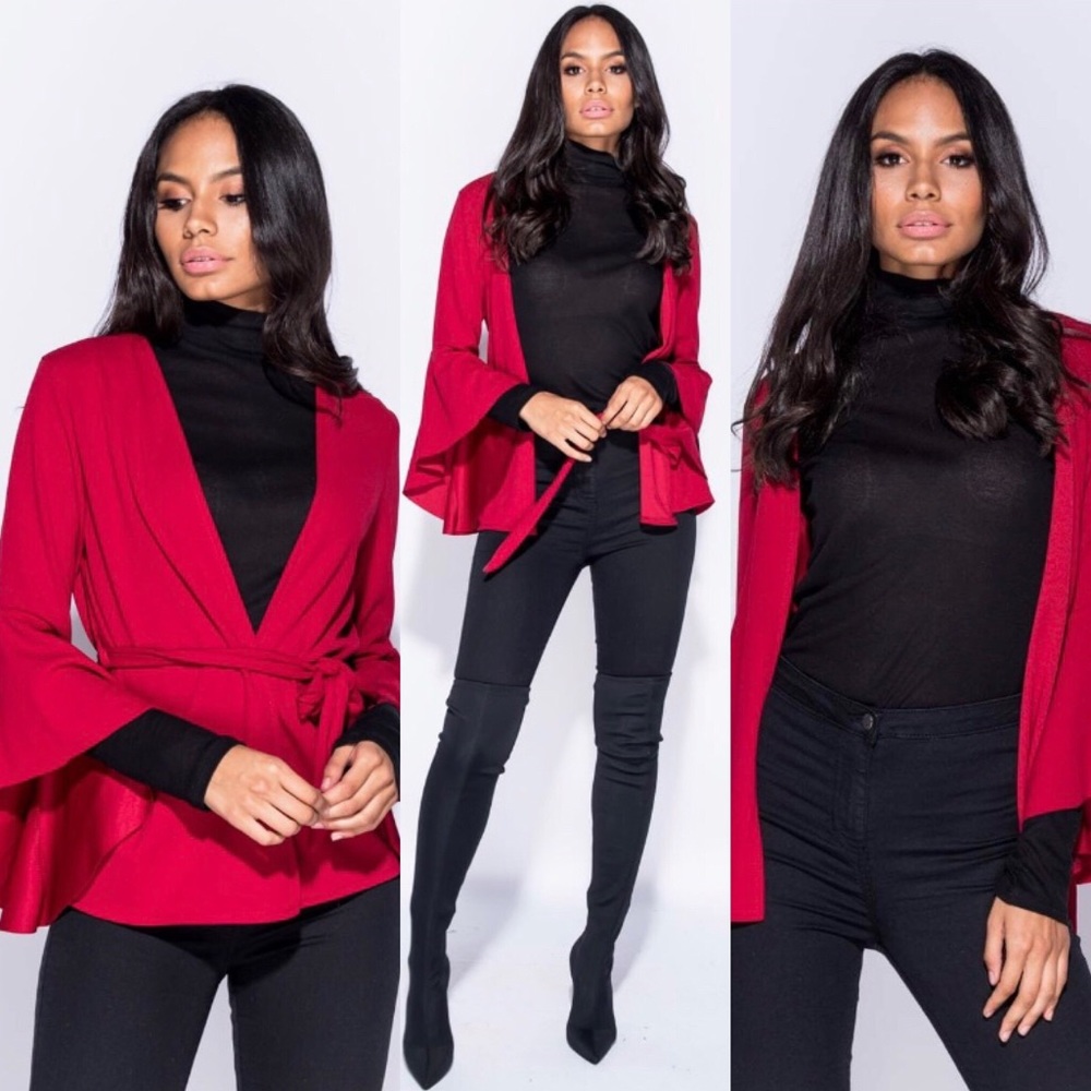 'Vanity Flare' Flare Sleeve Jacket
